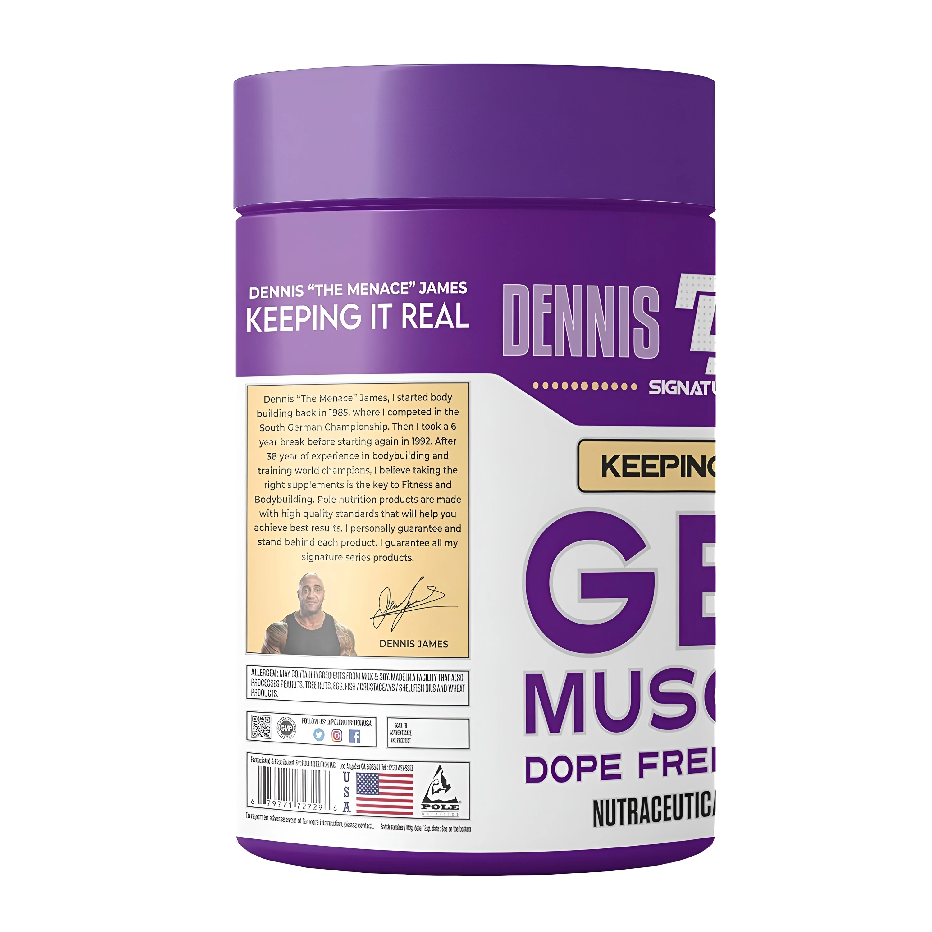DENNIS JAMES L-ARGININE 120 TAB view 2