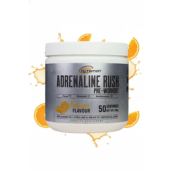 Peak Nutrition ADRENALINE Pre-Workout 50 Serving’s 