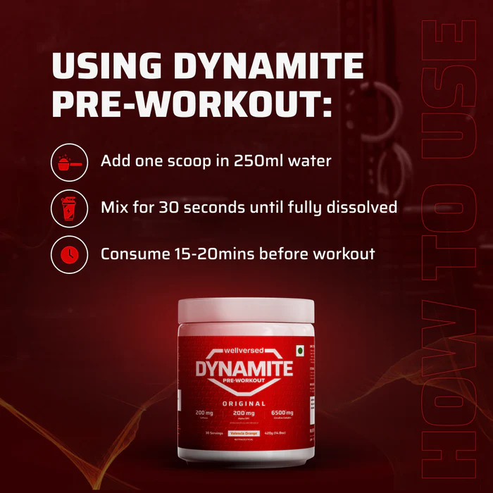 DYNAMITE PREWORKOUT 30 SERVING view 2