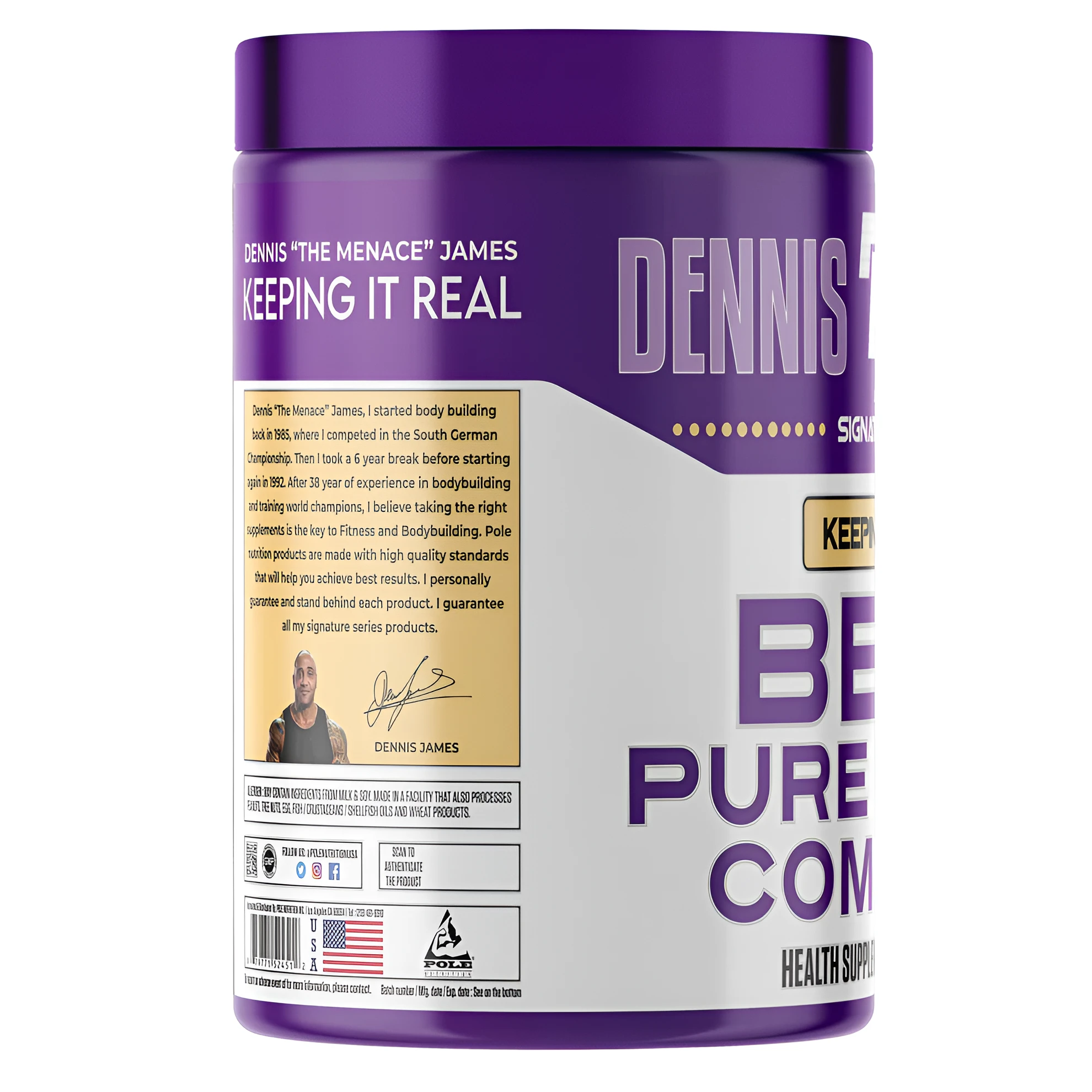 Dennis James BEEF PURE AMINO COMPLEX view 2