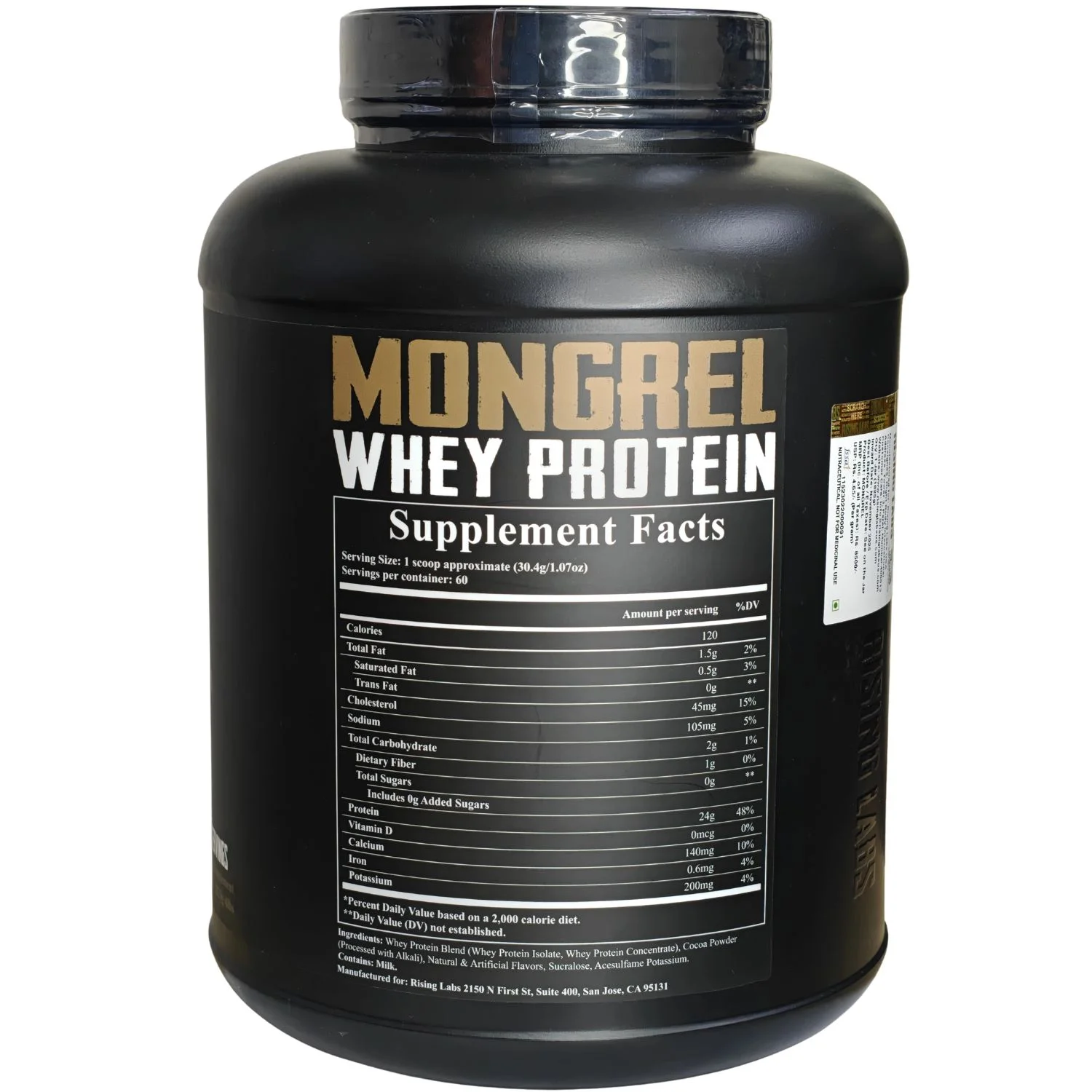 RISING LABS WHEY 4LBS view 2