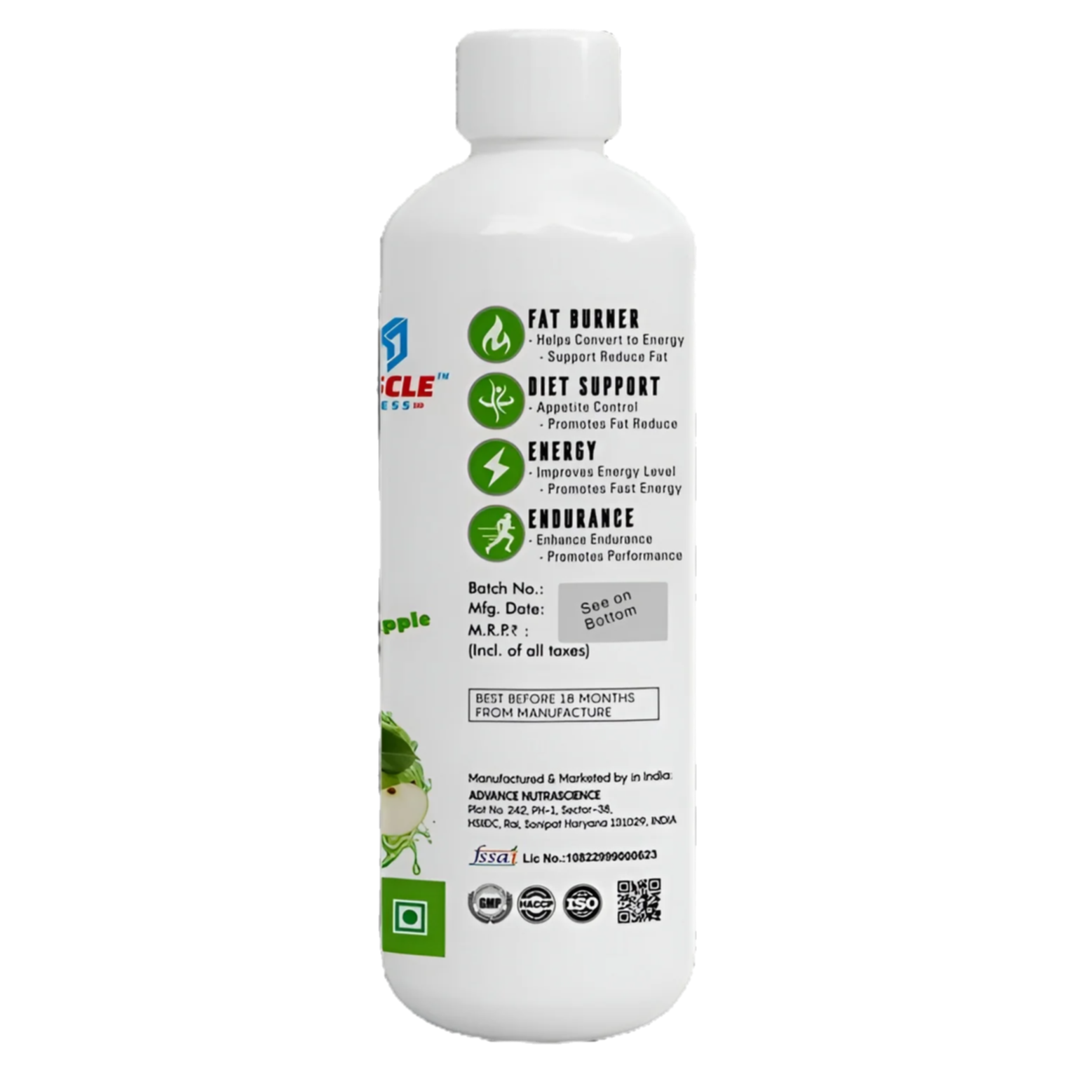 Muscle Xpress L-CARNITINE (liquid) 30 Servings view 2