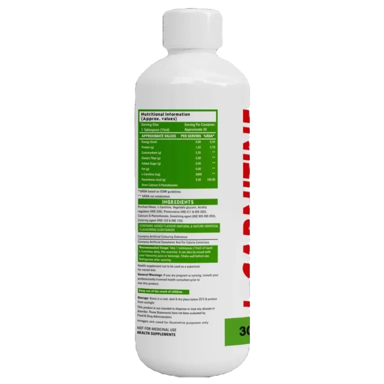 Muscle Xpress L-CARNITINE (liquid) 30 Servings view 3
