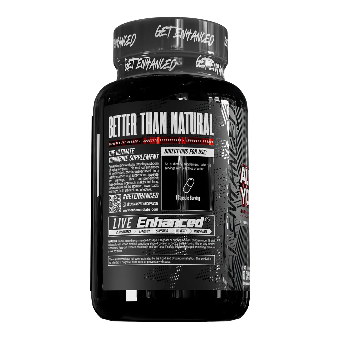 ENHANCED ALPHA YOHIMBINE 60 TAB. view 2