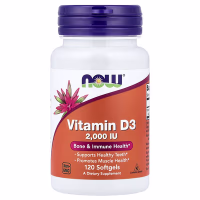 NOW VITAMIN D3 5000 1U