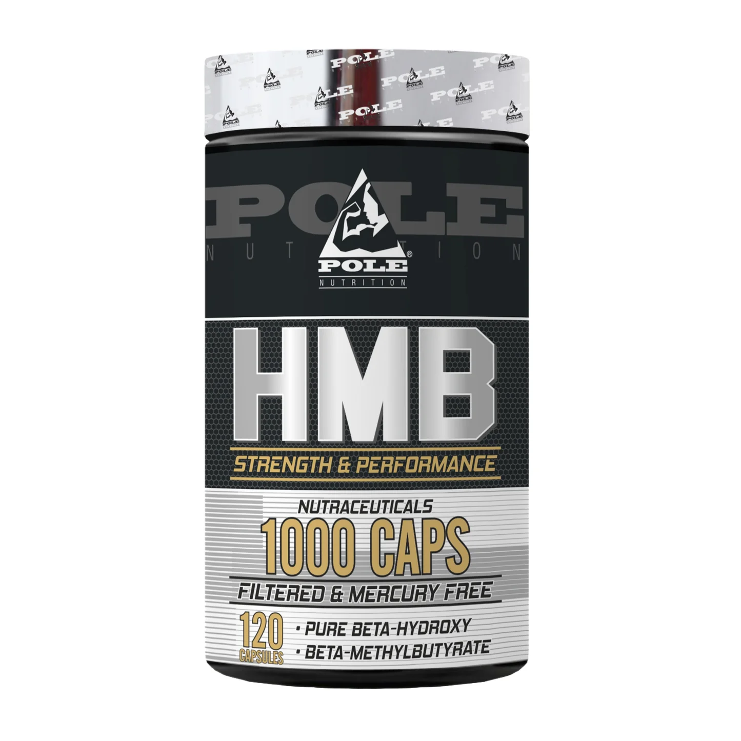 Pole Nutrition HMB 1000 Mg 120 Caps