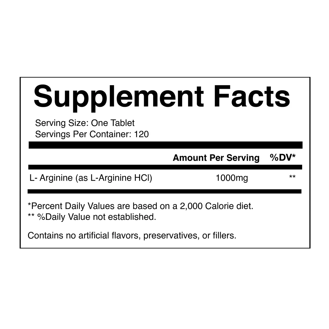 Outlast Labz L-ARGININE 120 Tab’s  view 2