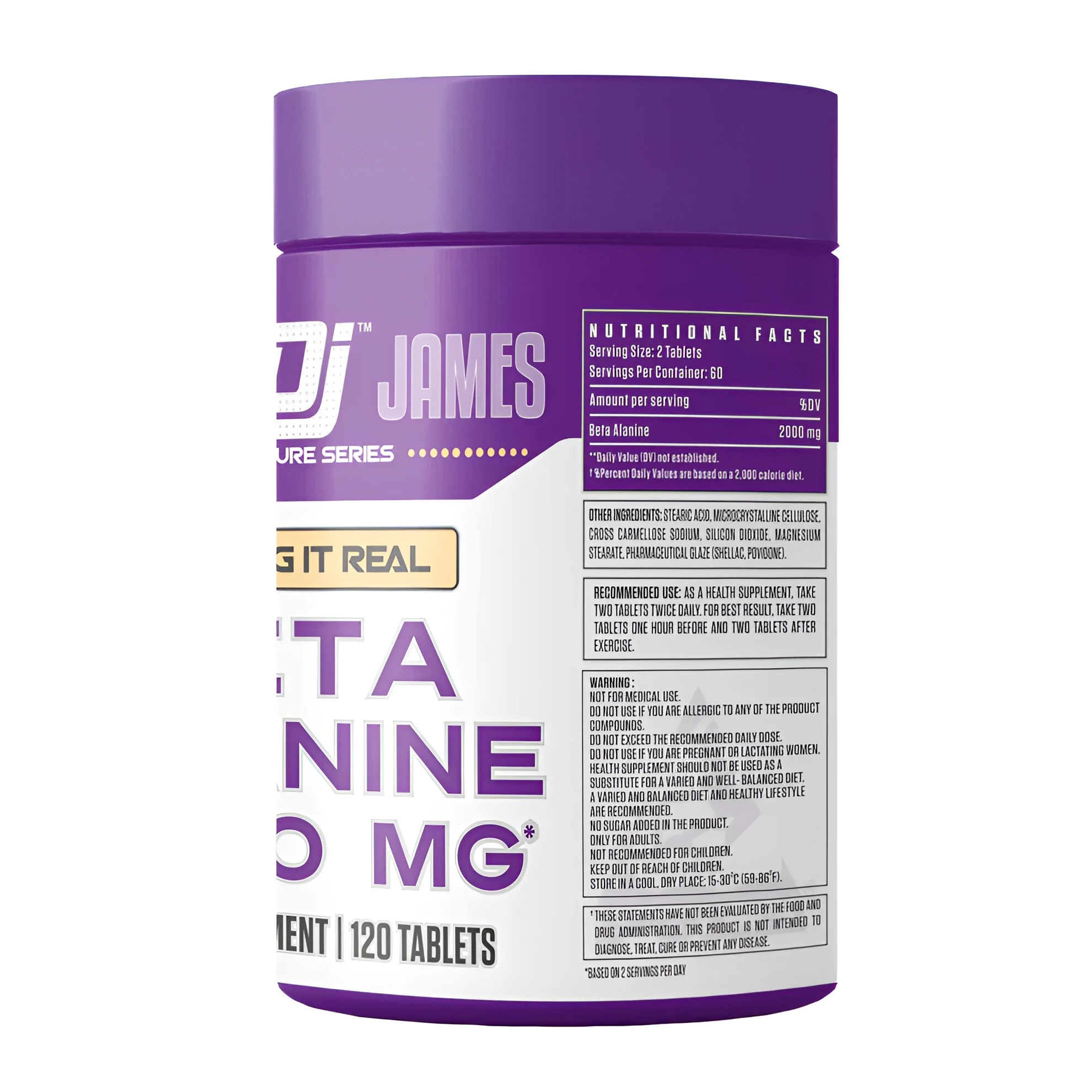 Dennis James BETA ALANINE view 2