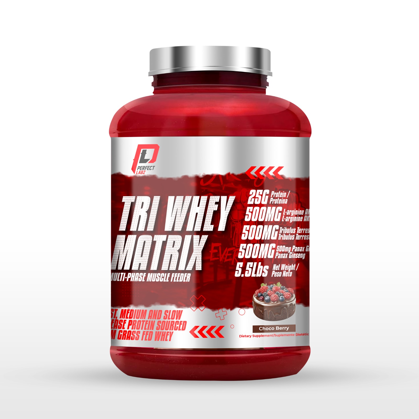 PERFECT LABS TRI WHEY MATRIX RED 5.5 LBS