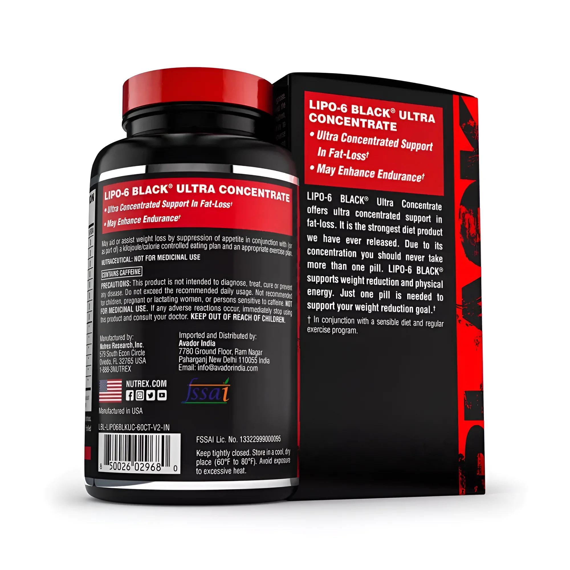 Nutrex Research LIPO-6 (60 Capsules) view 3