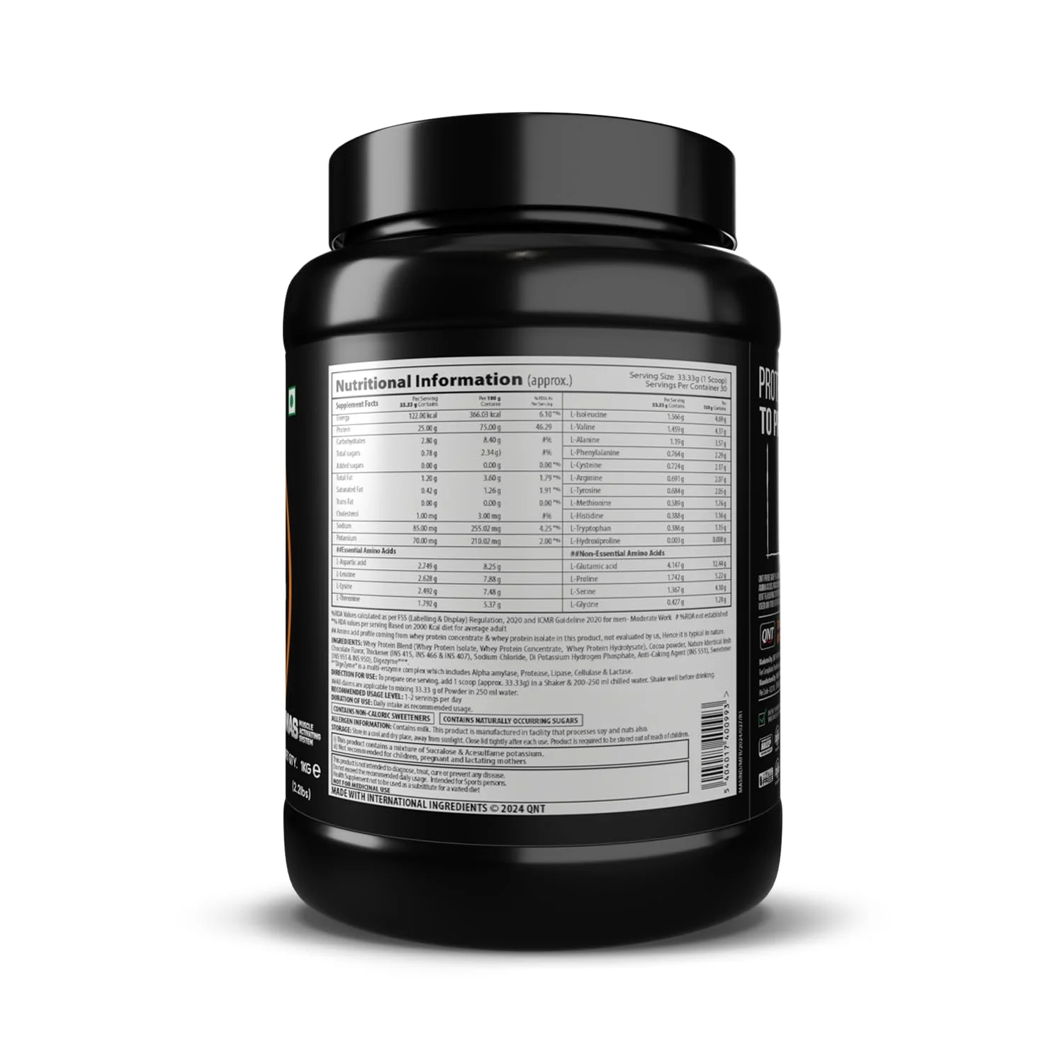 QNT Prime WHEY (1 kg) view 2