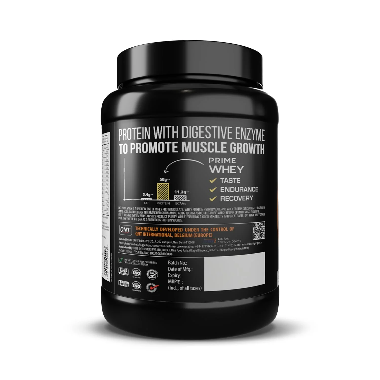 QNT Prime WHEY (1 kg) view 3