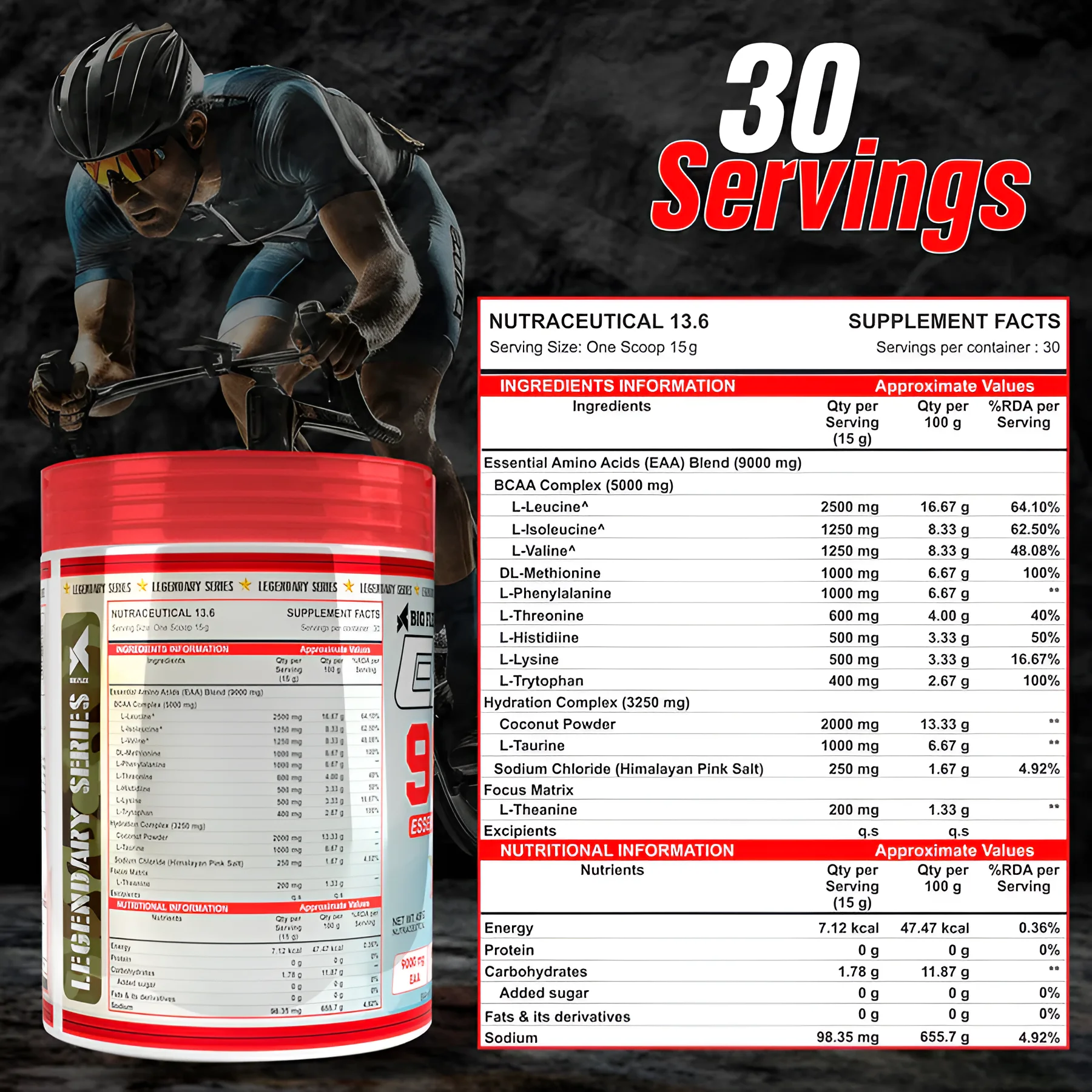 Big Flex EAA 450 Gm| 30 Serving view 2