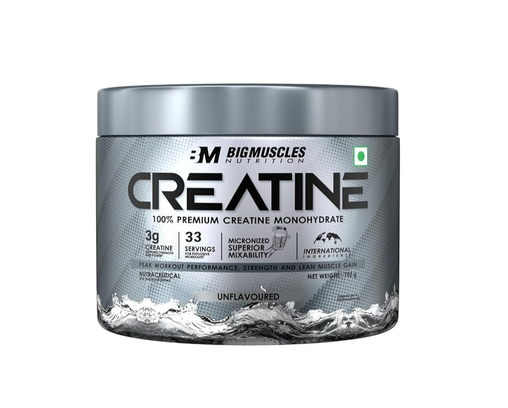 BigMuscles Nutrition CREATINE MONOHYDRATE (100 g)