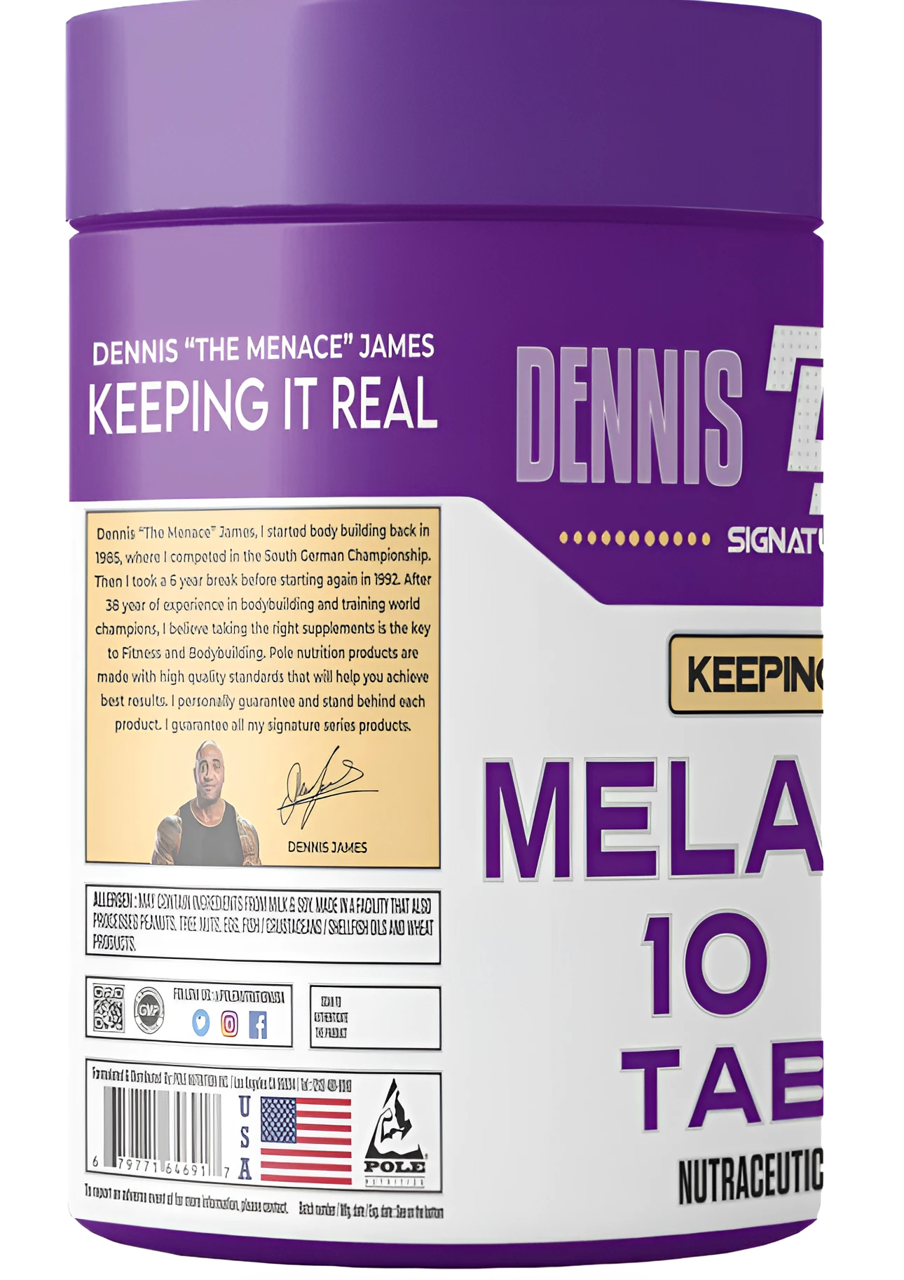 Dennis James MELATONIN TABLETS 10Mg view 2