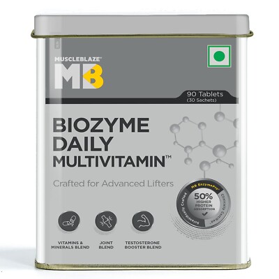 Muscle blaze bio enzyme 5 in 1 MULTIVITAMIN 90 Tabs