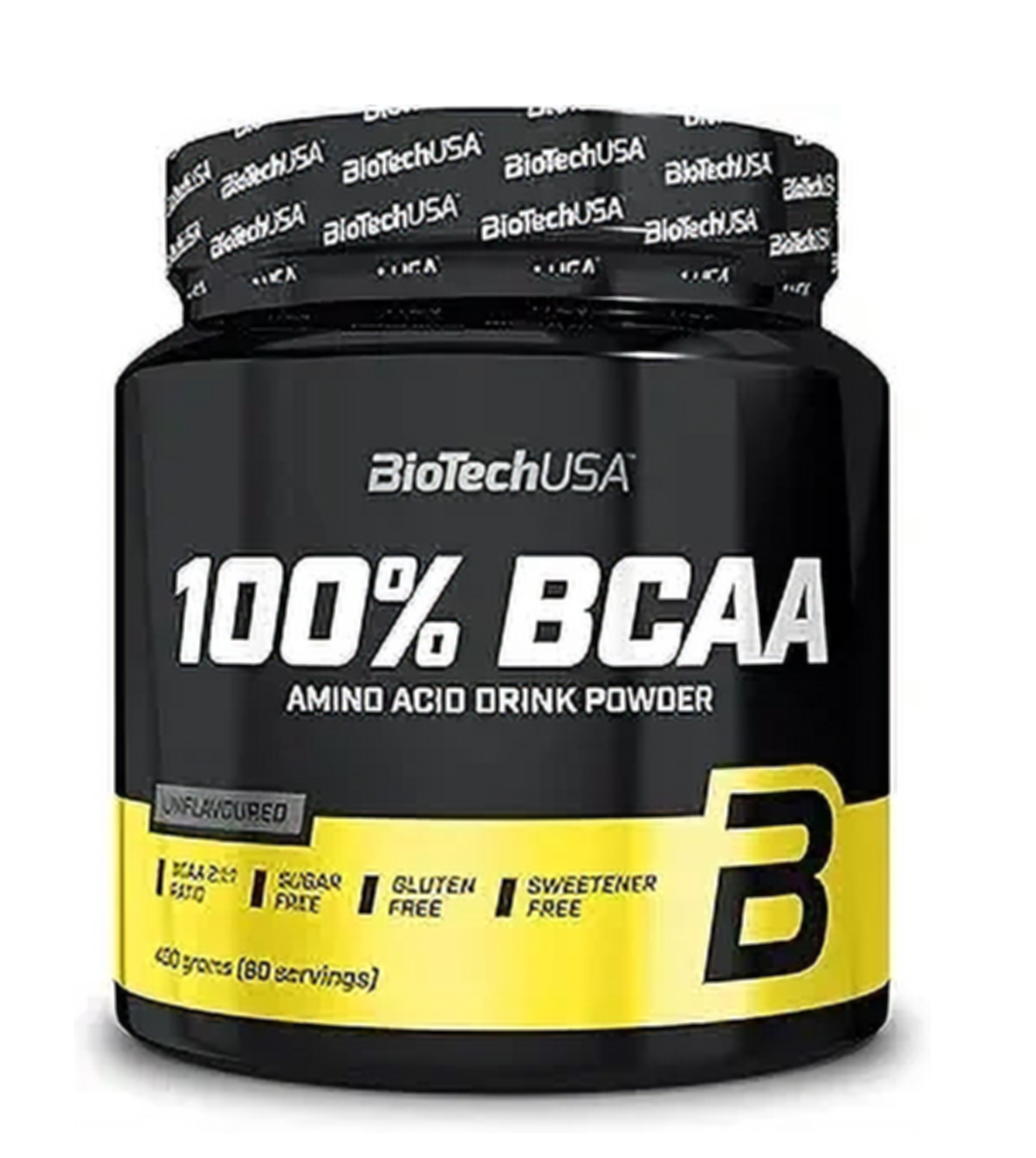 BioTech USA 100% BCAA – Amino Acid Drink Powder (420g, Unflavored)