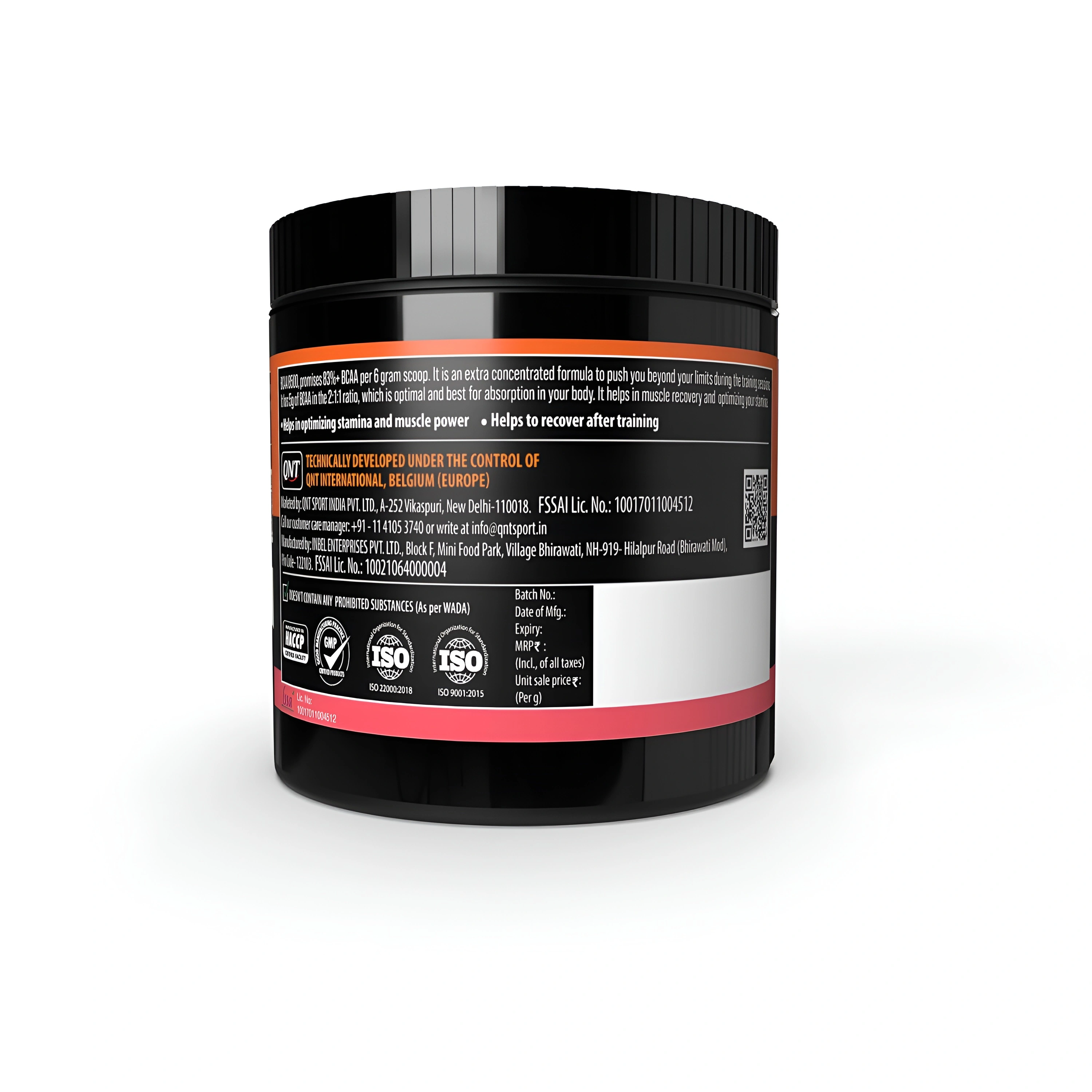 QNT BCAA 30 S view 2