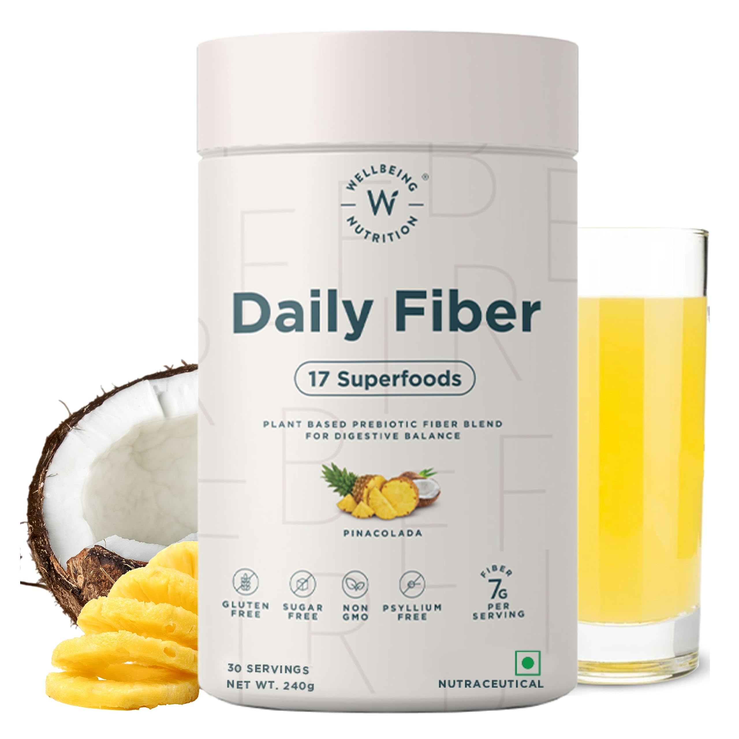 Well Being Nutrition DAILY FIBER 30 Serving’s 