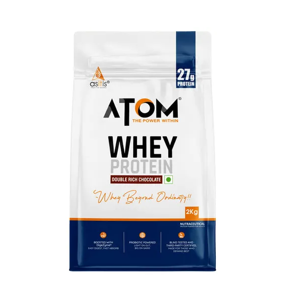 As-it-is ATOM WHEY PROTEIN 2 Kg (27g)