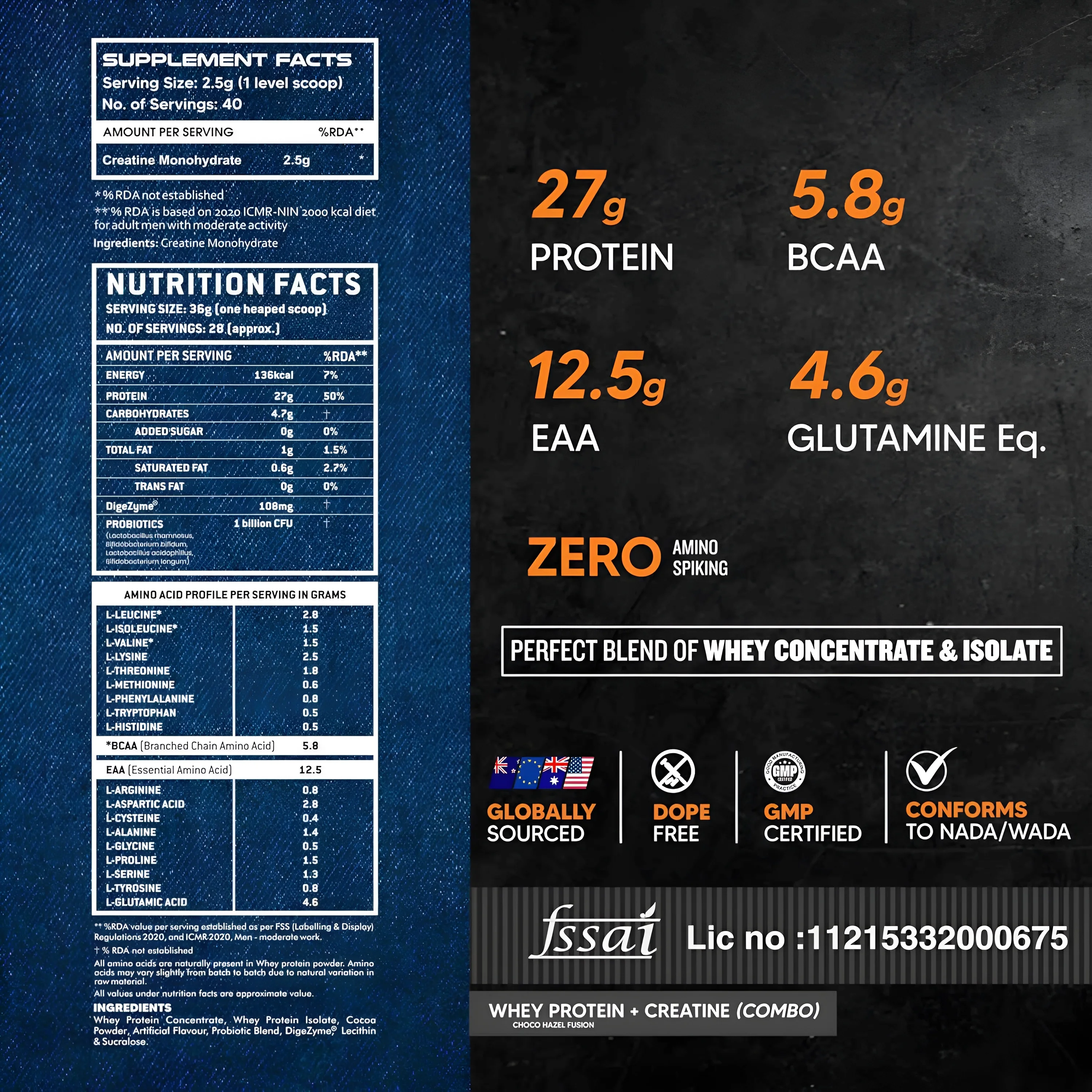 As-it-is ATOM WHEY PROTEIN 2 Kg (27g) view 3