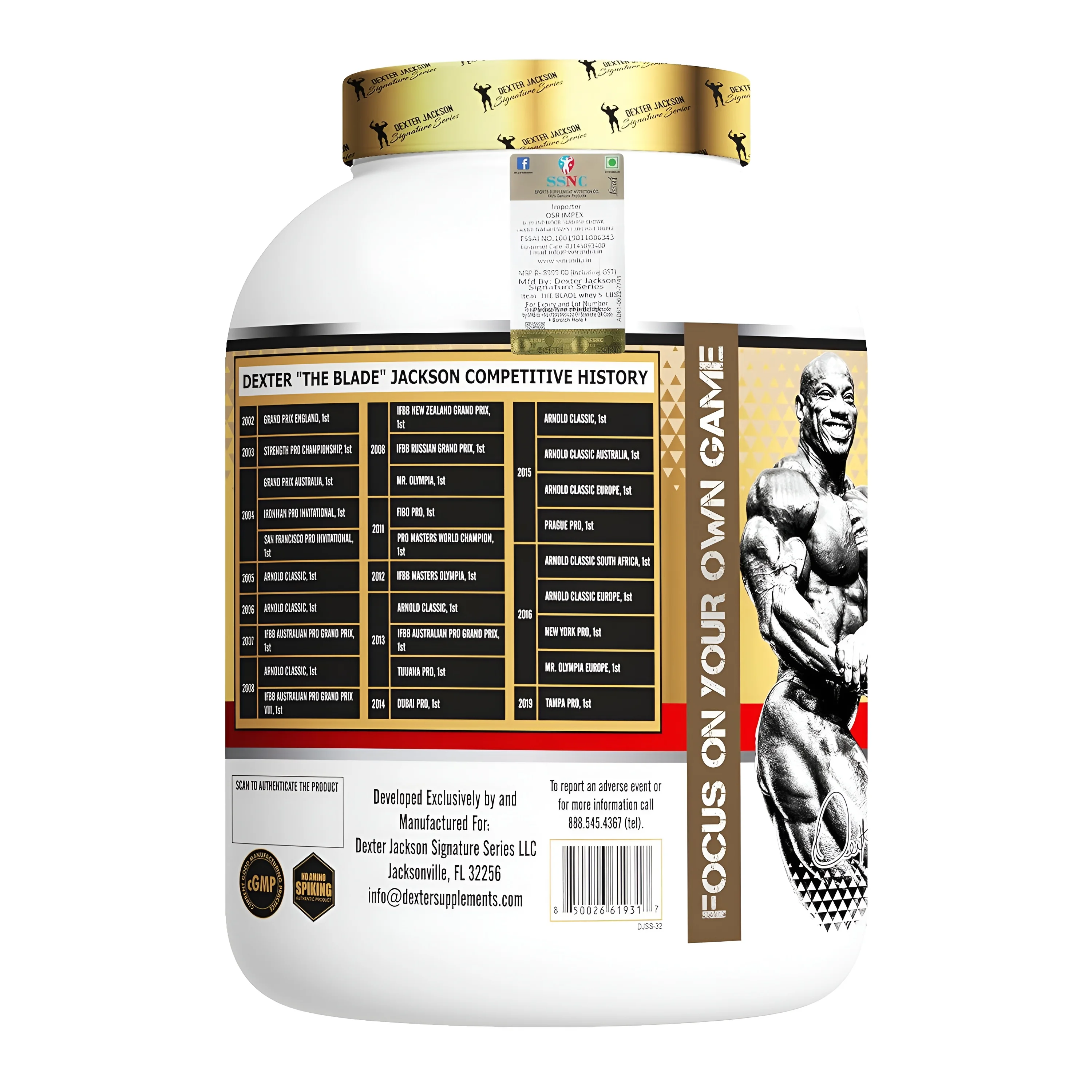 Dexter Jackson BLADE WHEY 2 Kg view 3