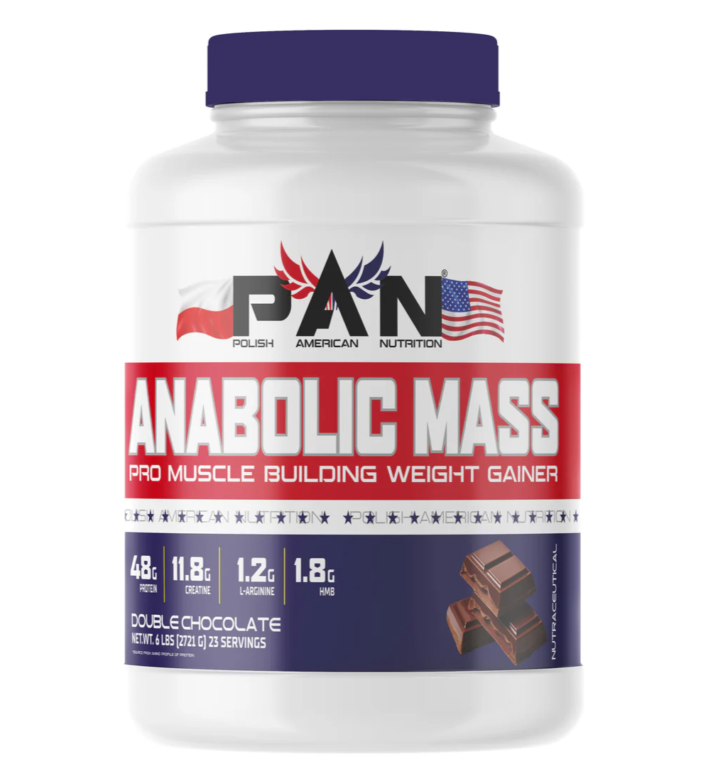 PAN Anabolic Mass |Muscle Building Weight Gainer | 2.72 Kg